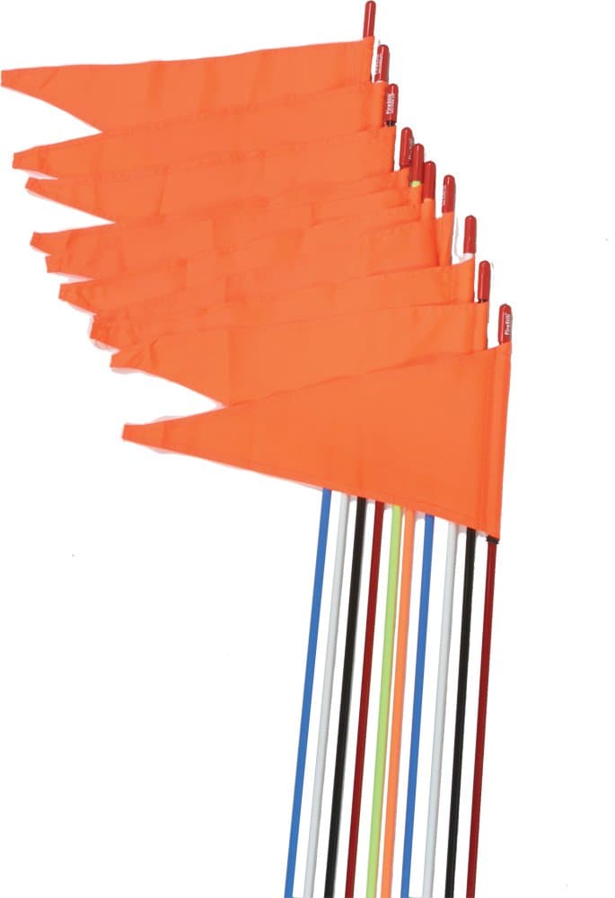36-20961 Safety Flags Stud Mount Red 7' 10/Pk