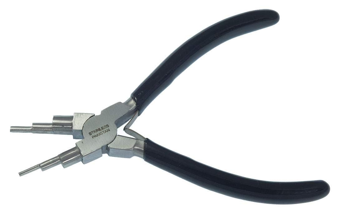 Mazbot Multi-Sized Bail Making and Looping Pliers---6 Barrel Sizes in 1 Plier---MT