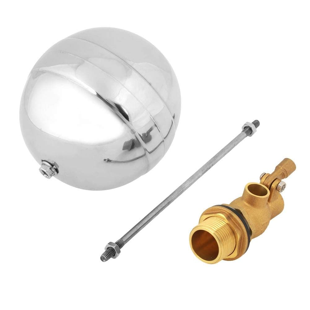 Float Valve, G3/4" DN20 Male Thread Water Sensor Float Adjustable Stainless Steel Floating Ball