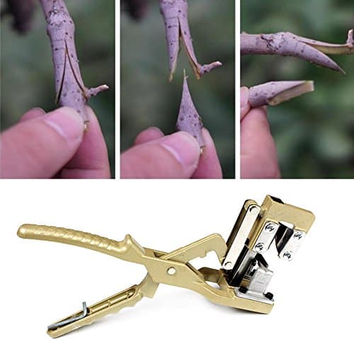 Moobom Hand Grafting Tool, Seedlings Cutter Coarse Fruit Tree Cutting Machine for Garden Branch Grafting Cutting Tool