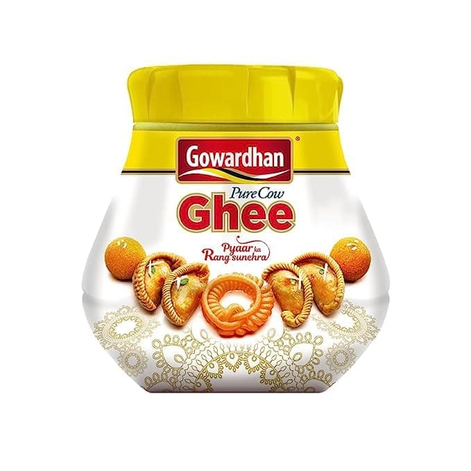 Kten Gowardhan Ghee Jar/Pouch, 500ml with Multi Storage Container