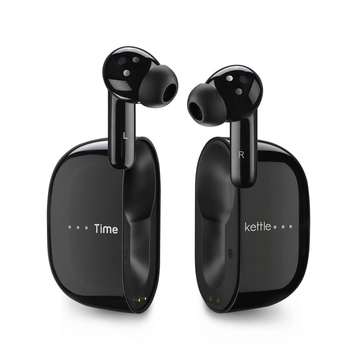 M3 Language Translator Earbuds, Two-Way Translator Device with APP for 40 Languages & 93 Accents Online, Offline Translator for Exploring Expat Life Freely, Compatible with iOS & Android