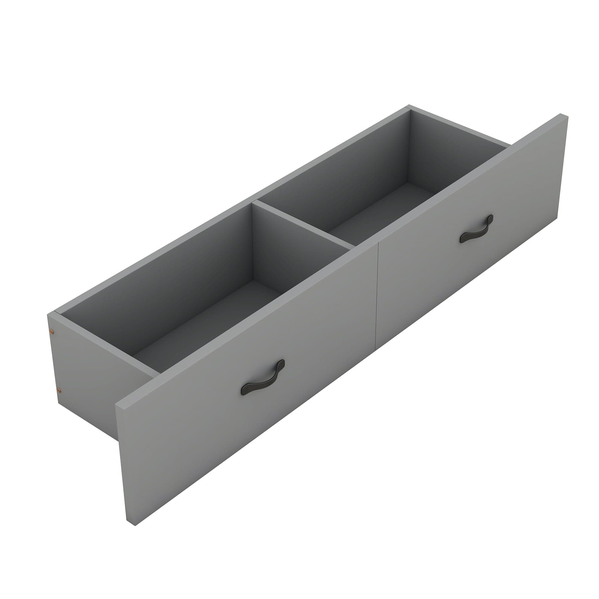 Full Size Murphy Bed with USB Port and a Large Drawer,Muti-Functional Solid Wood Wall Bed Frame,Convert Into Storage Cabinet,for Guest Rooms,Small Spaces Apartments,Gray