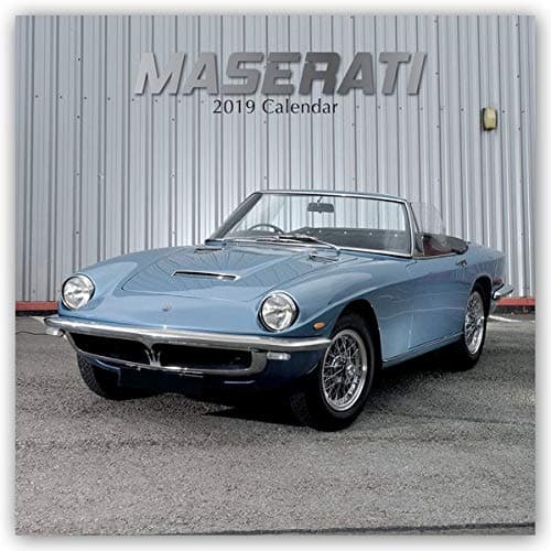 Maserati 2019 Square Wall Calendar