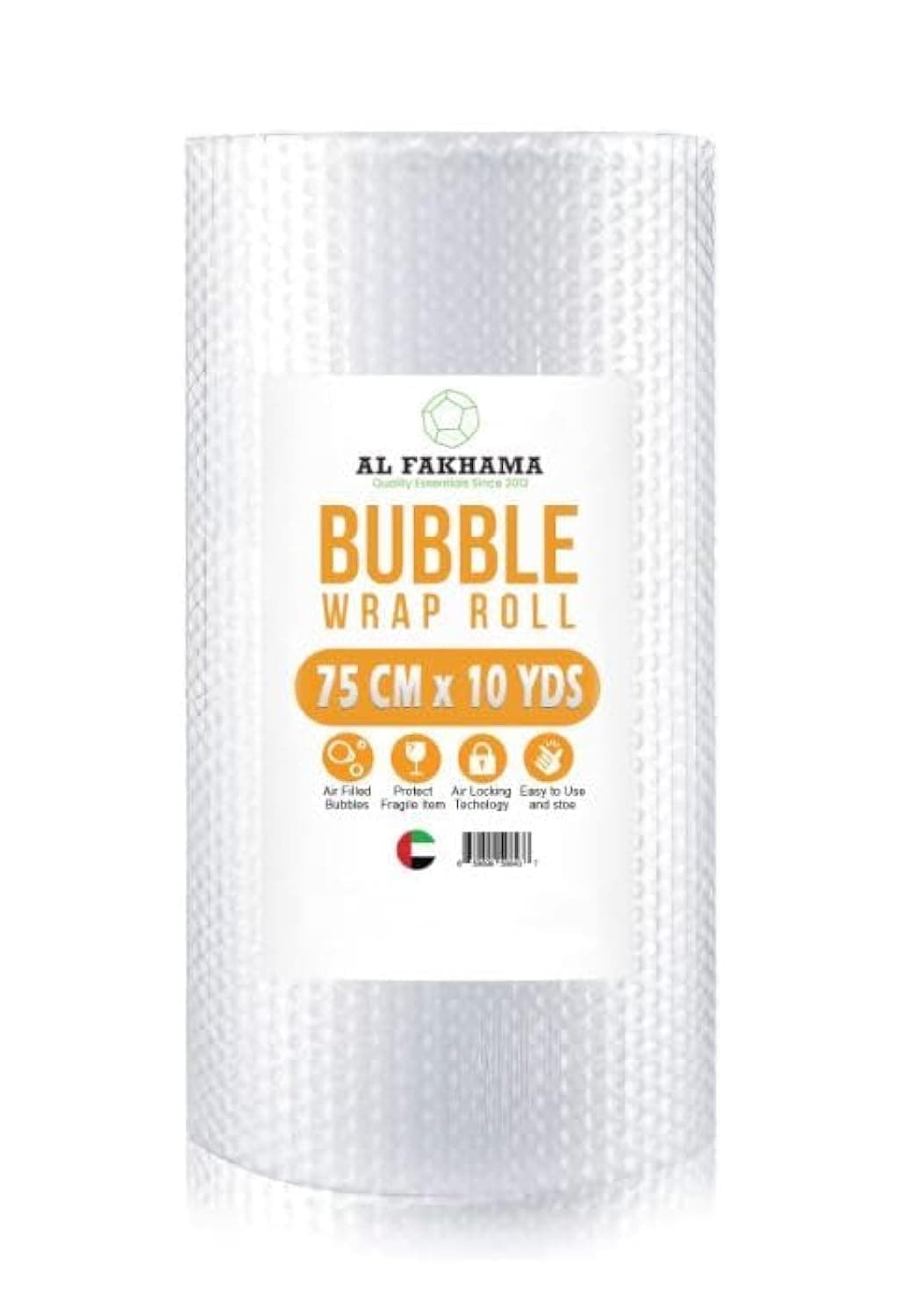 Bubble Wrap (75 CM TALL x 10 METRES LONG ROLL) Thicker, Durable And Moisture Resistant, Effortless Packing Bubble Wrap Roll for Smooth House Moves, Office Relocations, and Industrial Use - 1 Count