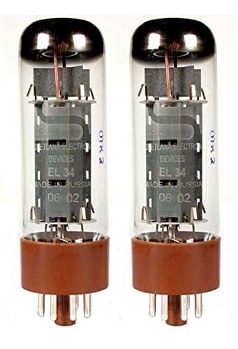EL34, Matched Pair (2 Tubes)