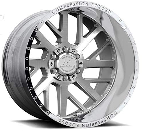 AXE Compression Forged 2.1 Wheels 8x170 Silver Brushed F250 F350