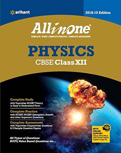 CBSE All in One PHYSICS CBSE Class 12 for 2018 - 19 (Old edtion) Paperback – 1 January 2018