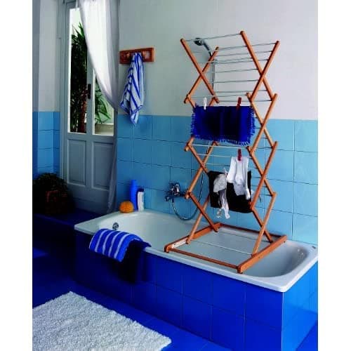 Foppapedretti Stendipiu Clothes Airer, Walnut