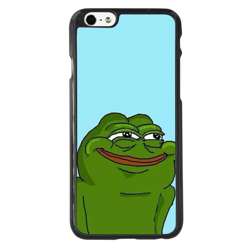 BeautifulLife Iphone 6 (5.5 Inch) Case Protective Custom Popular Head Expression Package Sad Frog Hard Plastic Style Durable Protection Phone Accessories Case Cover for Men