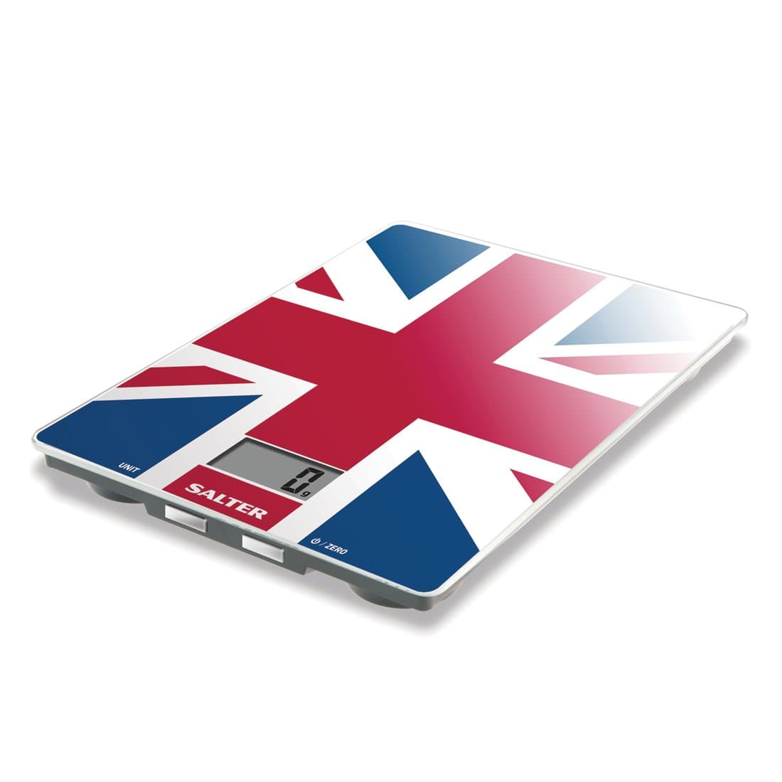 Salter Union Jack Design Digital Kitchen Scale, Red, 1100 UJDR