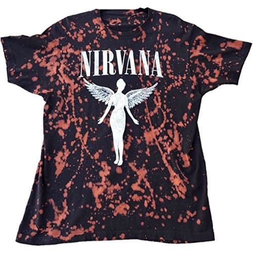 HandBleached Vintage Inspired Nirvana"Utero" Band Tee