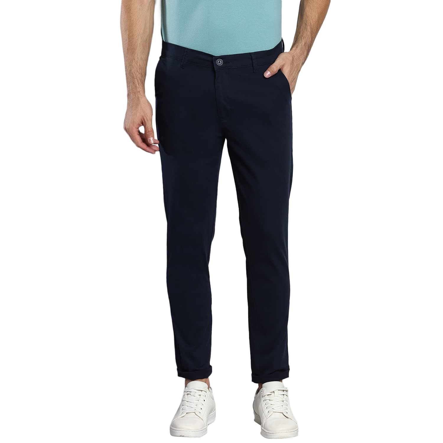 Dennis LingoMen's Regular Fit Mid Rise Pants