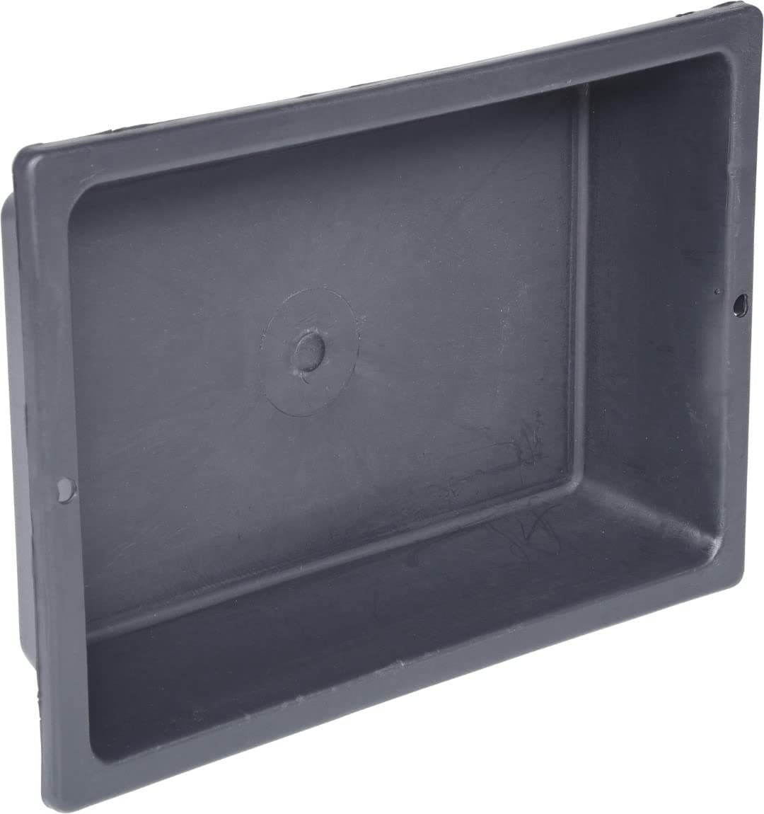 KS Tools 140.0043 Concrete Mortar Tray Without Handle 3L 310 x 210 x 70 mm Plastic Black