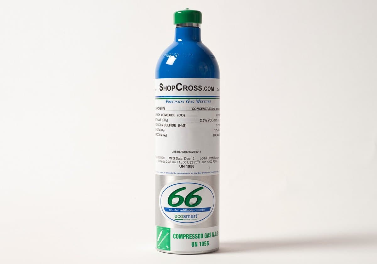 Hydrogen Sulfide Calibration Gas - 50 ppm (H2S)