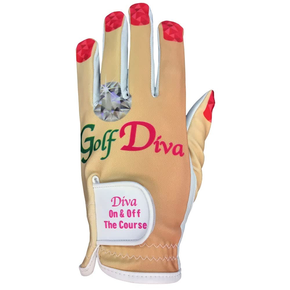 Giggle Golf Women's Golf Glove - Adjustable Strap Left Hand Golf Glove for Women - Golf Gloves Women Left Hand, Women's Golf Gloves Left Hand, Gloves for Women