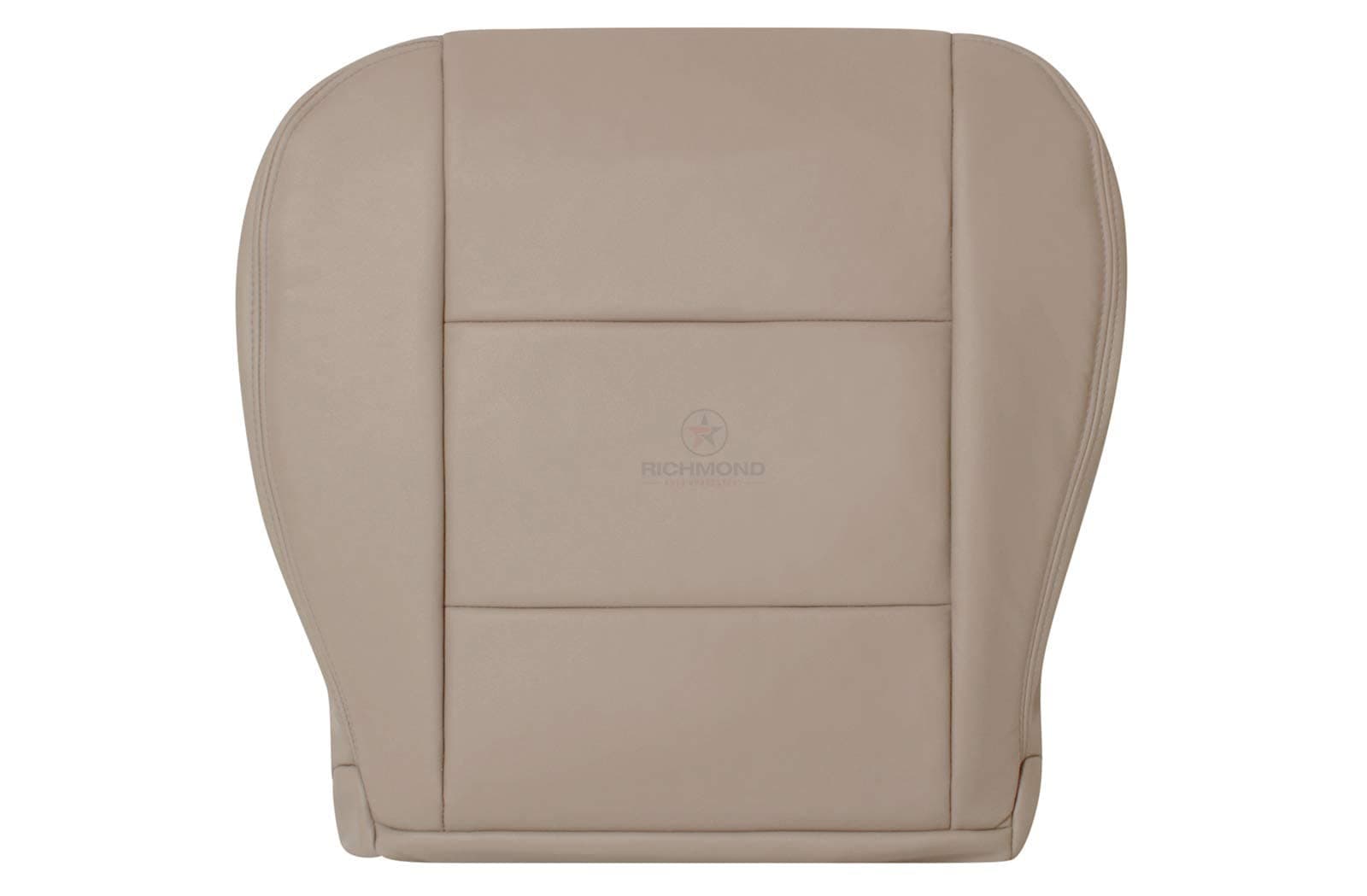 Richmond Auto Upholstery - Driver Side Bottom Compatible with 98-07 Toyota Land Cruiser, Replacement Genuine Leather Seat Cover, Tan