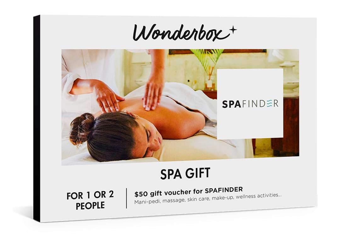 Wonderbox – Original Gift Idea - Experience Gift – Spa Gift - Spa Finder Vouc...