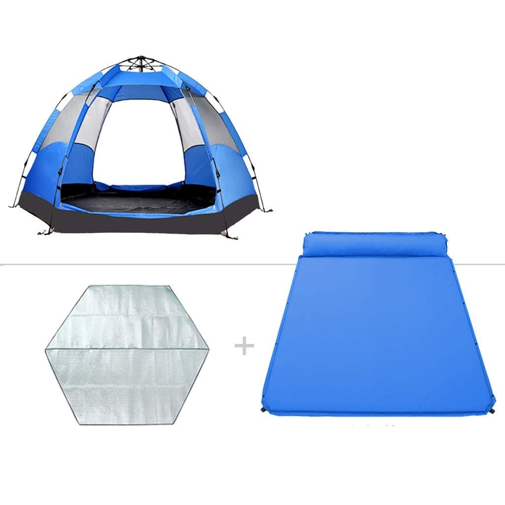 XJH-tent Automatic Pop-Up Beach Tent Sleeping Bag Roll Mat Hammock Portable UV Protection Ultralight Tent For Outdoors Quick Sun Shelters Dome Tents Waterproof Backpacking Tent For Gear for Music Fest