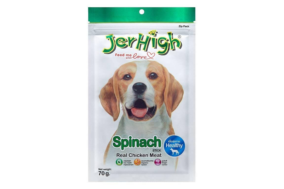 Jer High Chicken & Spinach 3.5 oz (100 g)