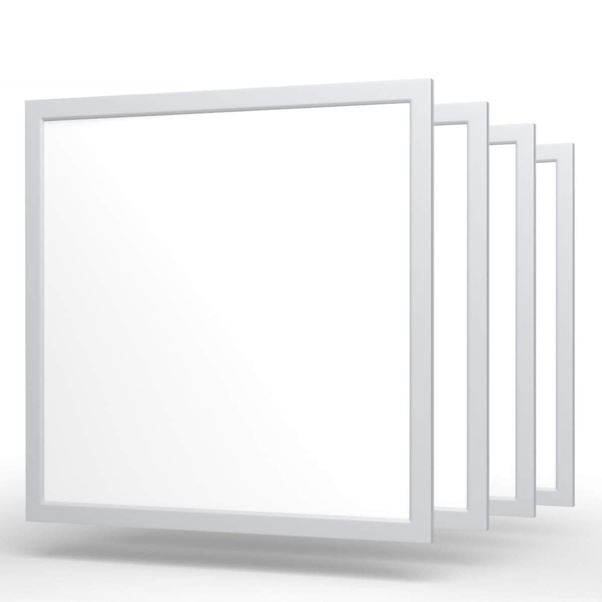 LED Panel Light 2x2 FT [UL],Recessed Edge-Lit Drop Ceiling Troffer LED Flat Lights, 0-10V Dimmable 40W 4000K Daylight White, Lay in Fixture for Office Surface Mount - 1Pack