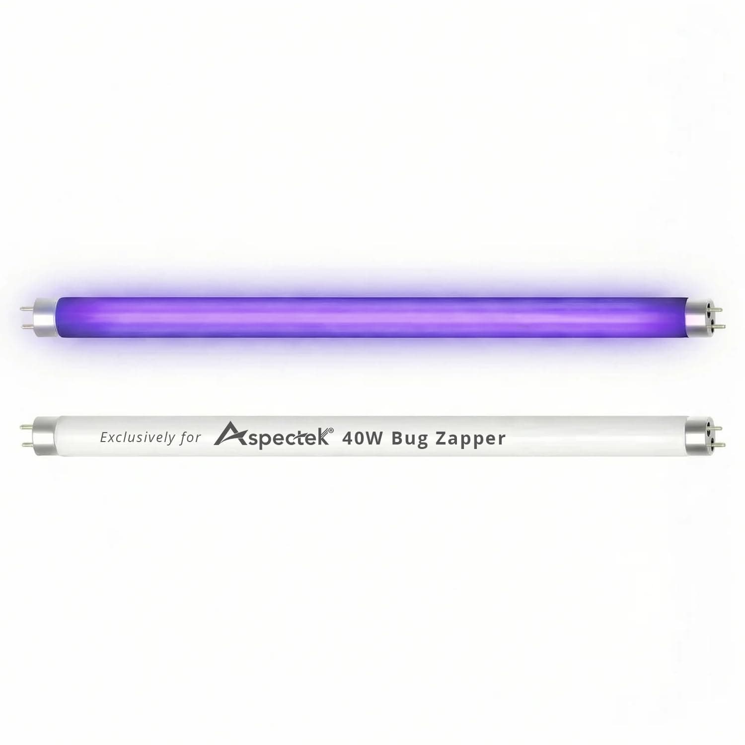 40W Bug Zapper Replacement UV Lamp Bulbs – Light Tubes for Large Electronic Insect Killers – Fits ASIN B07KSRFJ9Y, 2-Pack