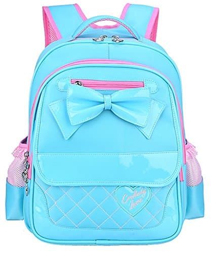 Girls Double Shoulders Backpack with Lunch Bag Nice for Students