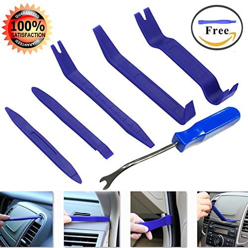 GLISTON Dent Puller Removal, Paintless Dent Repair Kit, PDR Slide Hammer kit with 13pcs Thickened Tabs& 5pcs Pry Tool& 2 pcs Wax Applicator Pads for DIY Vehicle Body Motorcycle Refrigerator Washer