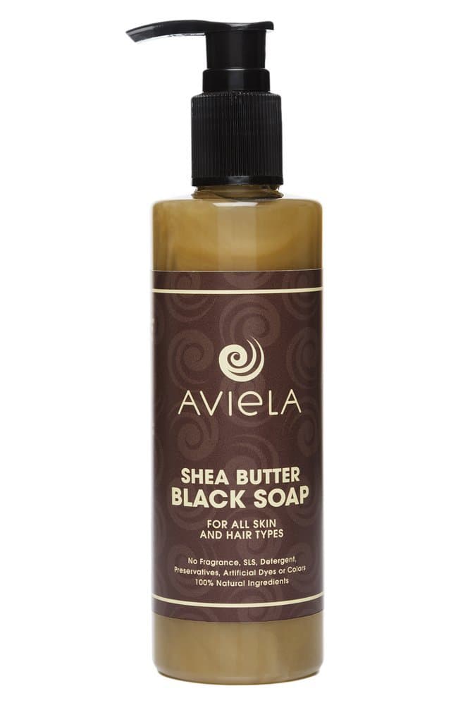Aviela Shea Butter Black Soap