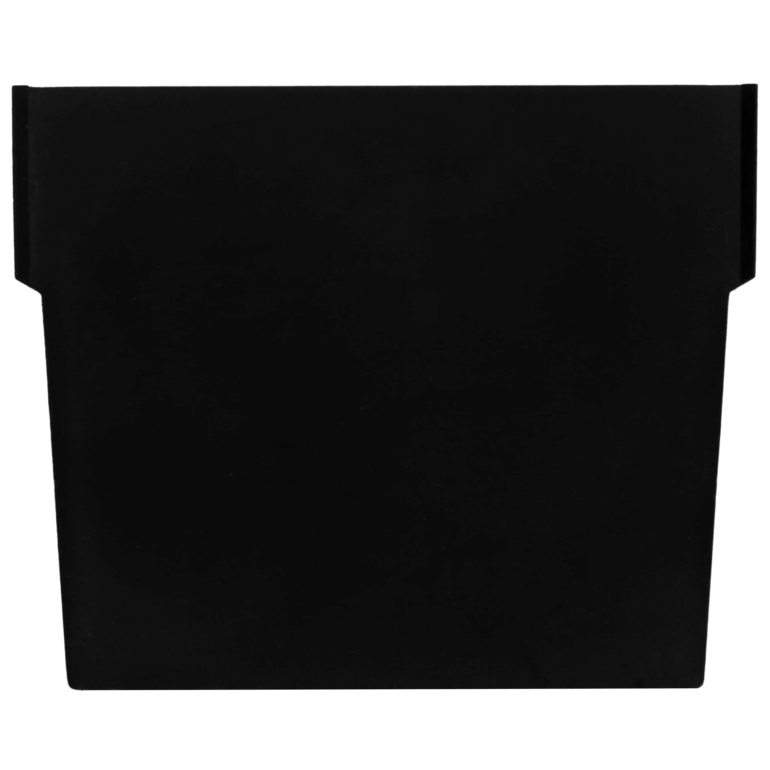 40120 Plastic Width Dividers for 4" Tall Shelf Bins Models 30120, 30128, and 30124, Custom Storage Inserts for Tools, Crafts & Supplies, 24-Pack, Black