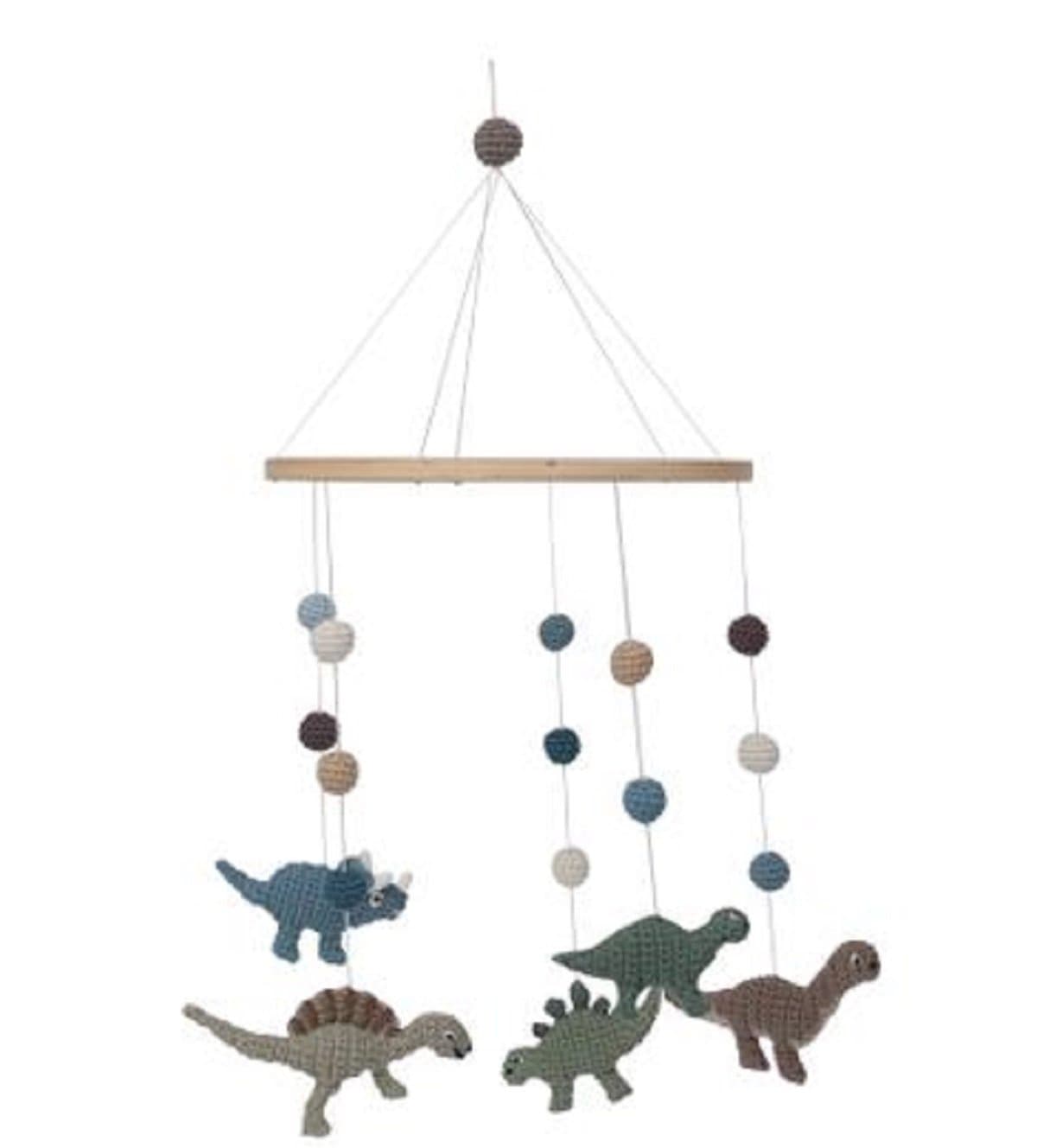 Sebra Dino Children Mobile (Crochet)