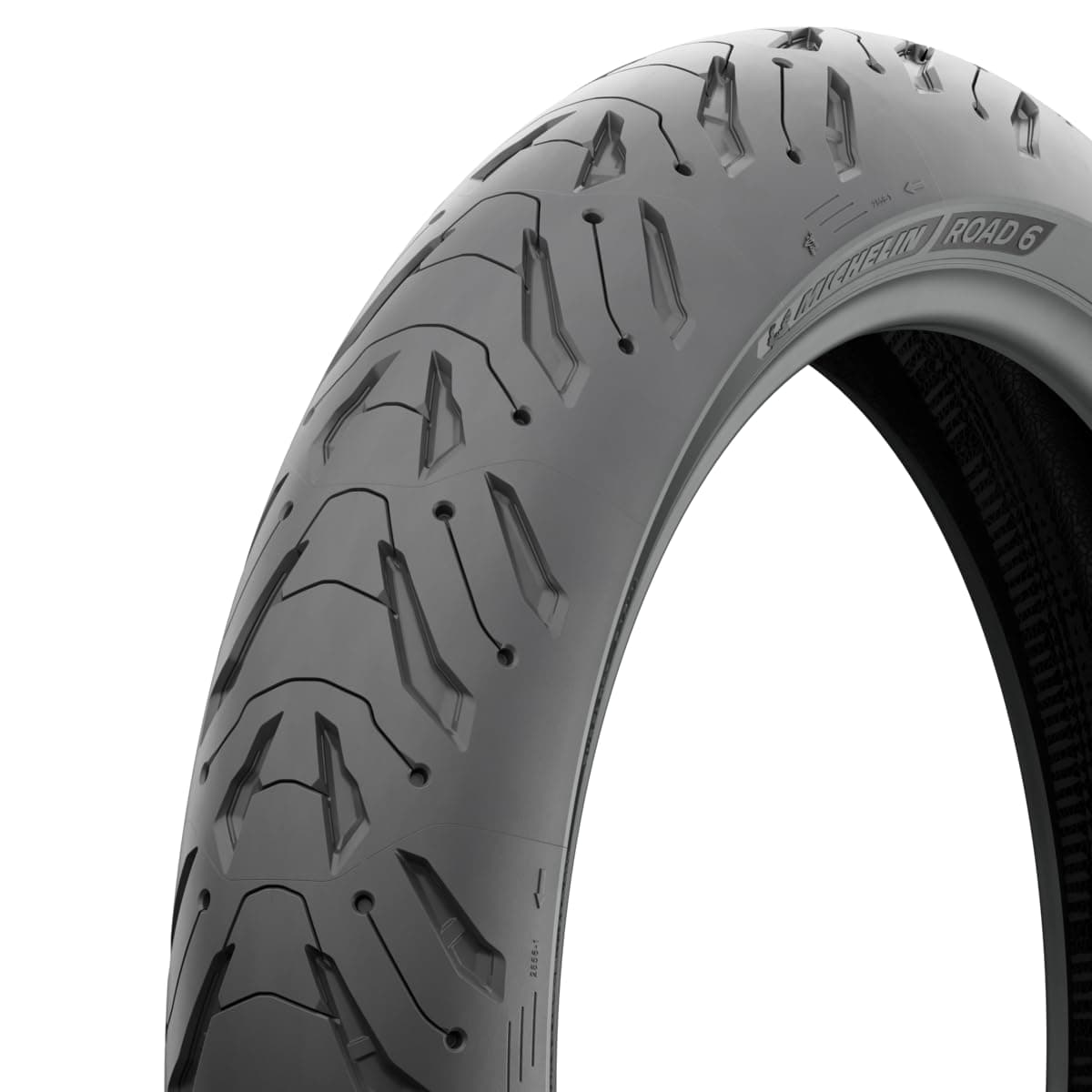 Road 6 Front Tire, black, 120/70ZR-17 (58W) (26276)
