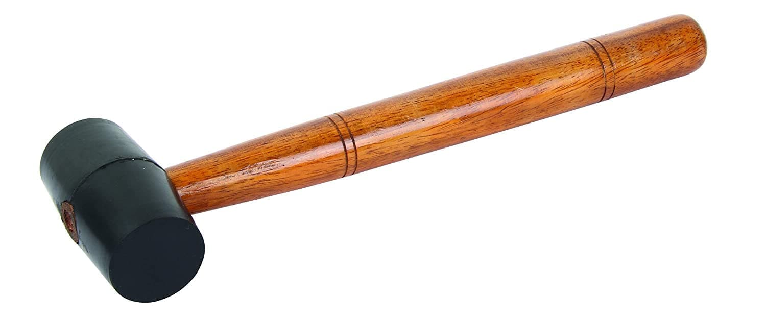 Ozar AHR8087 RUBBER HAMMER 1-1/2" WITH HANDLE