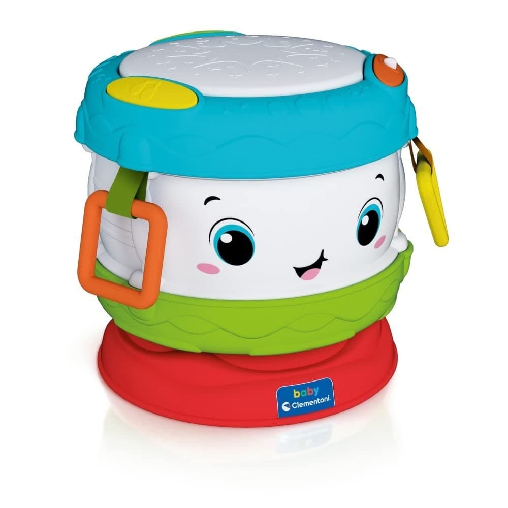 Clementoni Baby Activity Drum, Battery Operated
