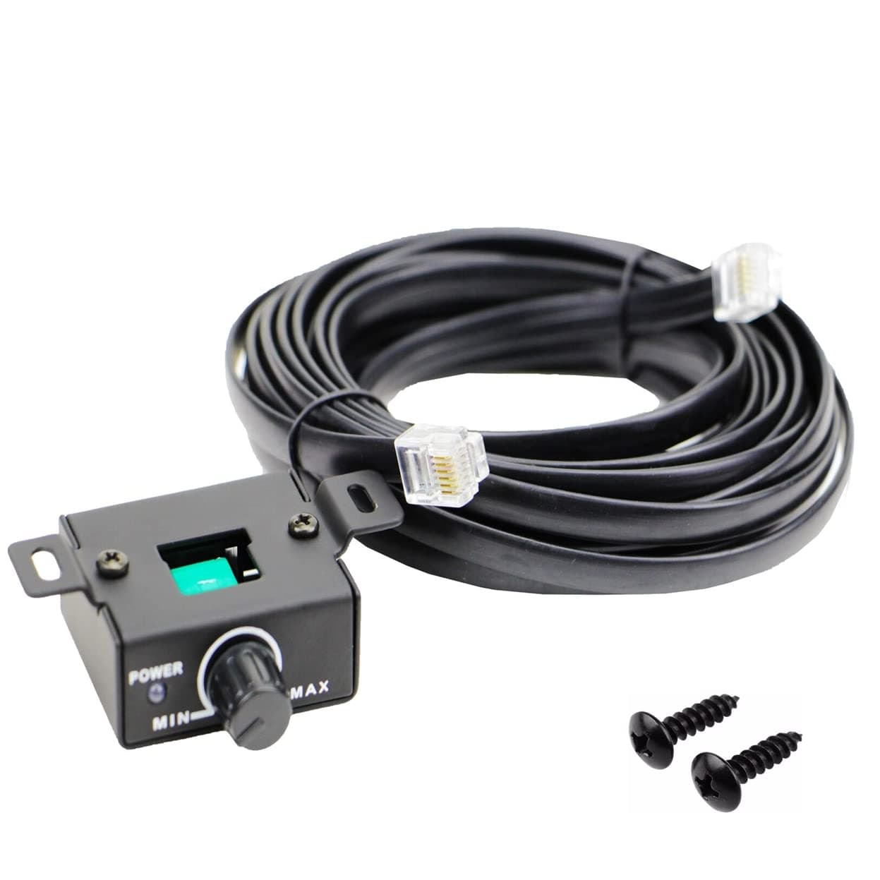 Amplifier Replacement Bass Knob Control Remote XTBR3 Compatible with Select Powerbass ASABASS