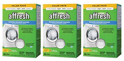 Affresh W10549846 Washing Machine Cleaner, 5 Tablets, White, 5 Count (3-Pack)