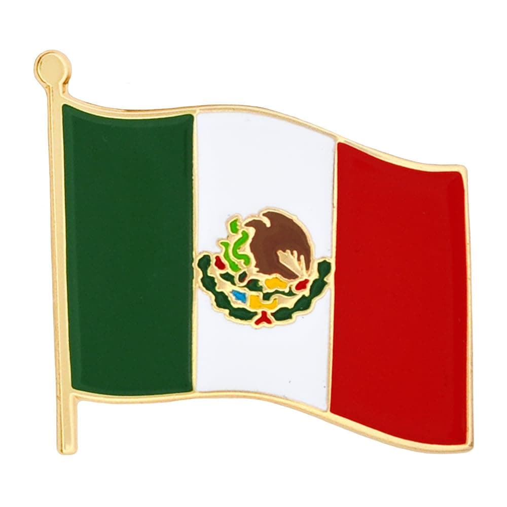 World Flag Enamel Lapel Pin