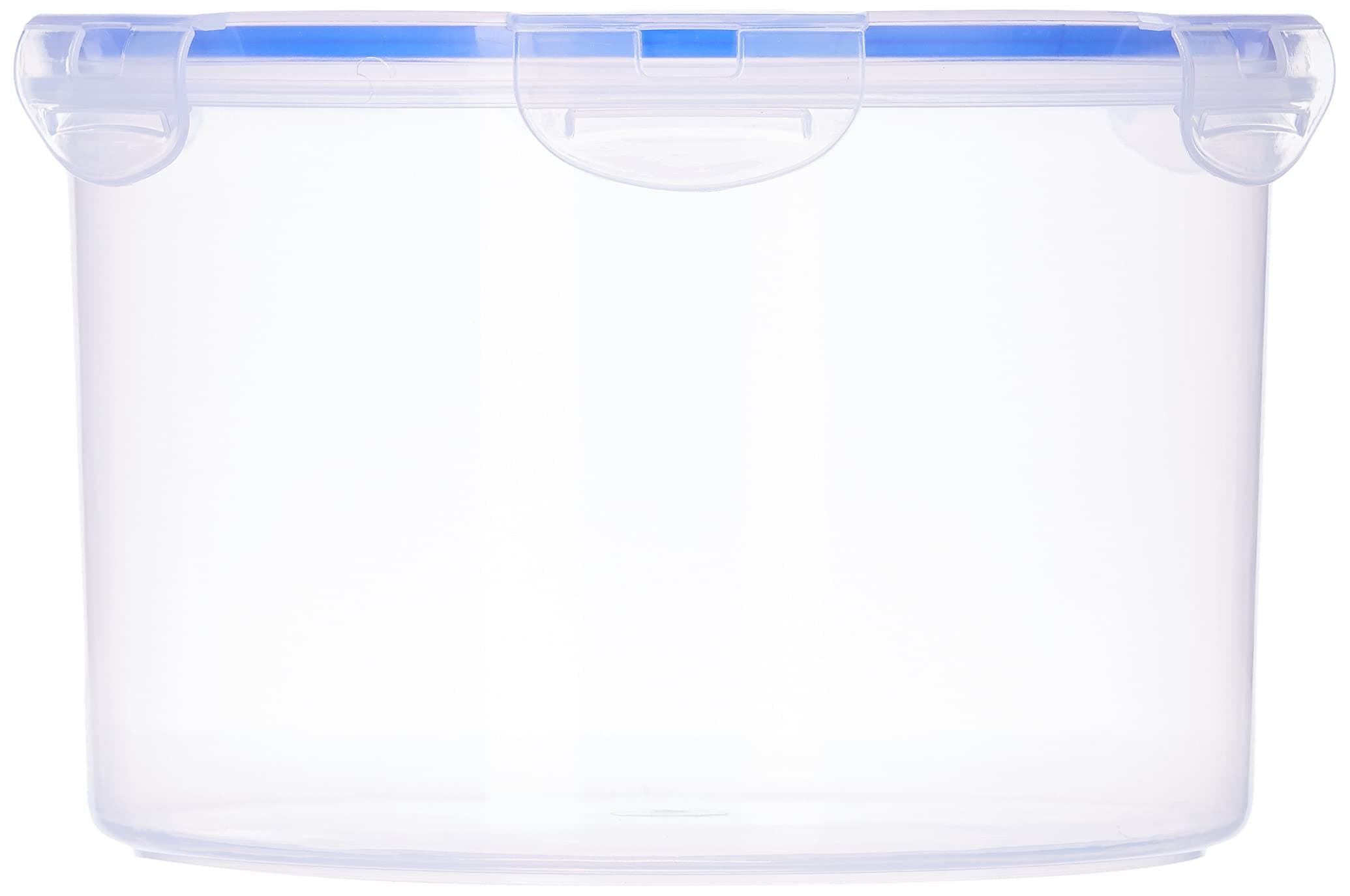 Aristo Lock & Fresh 1020 Plastic Storage Container - 3800 ML, Transparent Clear, large (LOCK&FRESH1020) (22(D) x 14.5 CM)