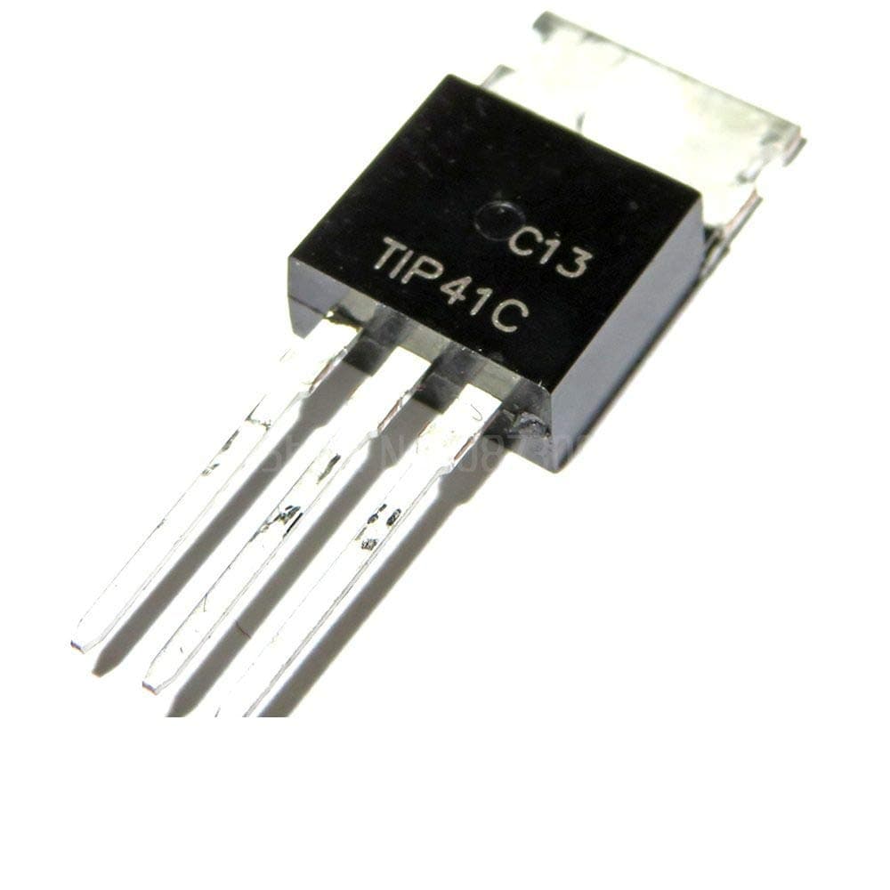 ON Semiconductor TIP41C Bipolar Power NPN Transistor, 100 Vceo, 4.83mm Width, 9.4mm Height, 10.67mm Length, Pack of 10