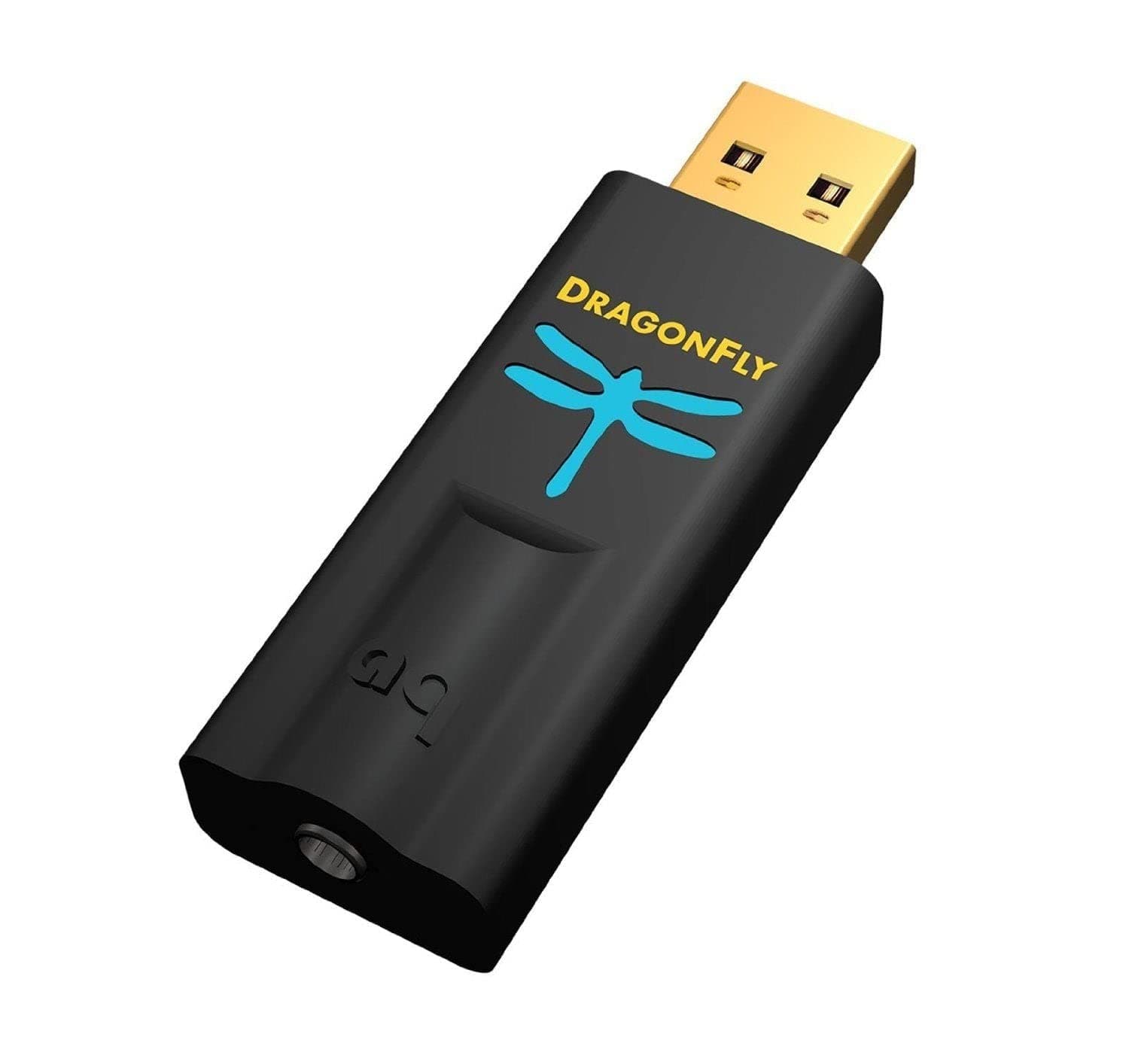 AudioQuest Dragonfly Black v1.5 Plug-in USB DAC with Pre-Amplifier and Headphone Amplifier for PC, MAC, Apple and Android Mobile Devices