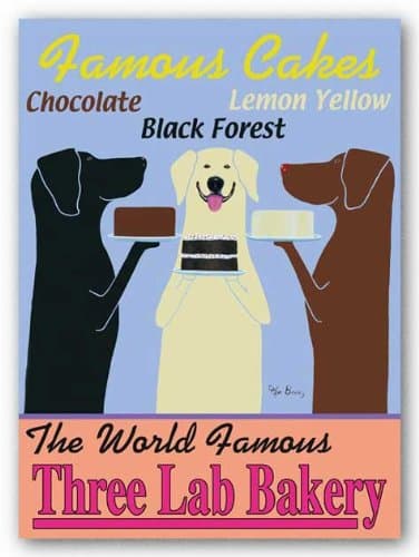 Grand Image Three Lab Bakery by Ken Bailey 10"x8" Art Print Poster
