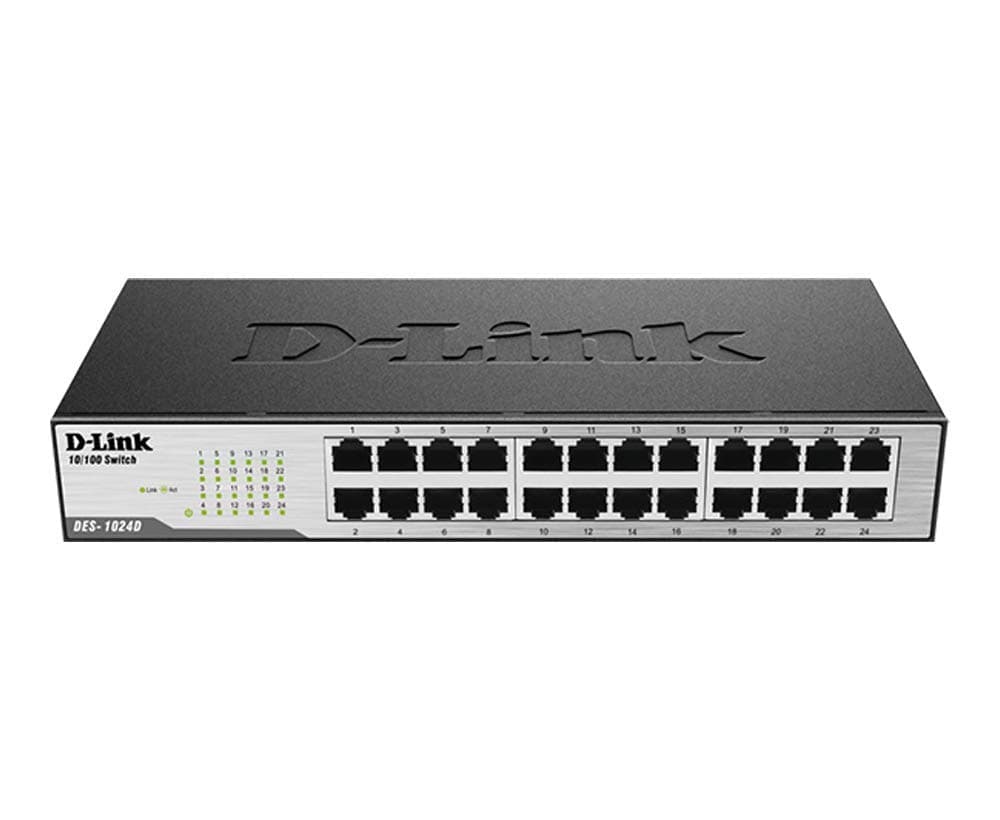 DES-1024D 24-Port Fast Ethernet Unmanaged Switch