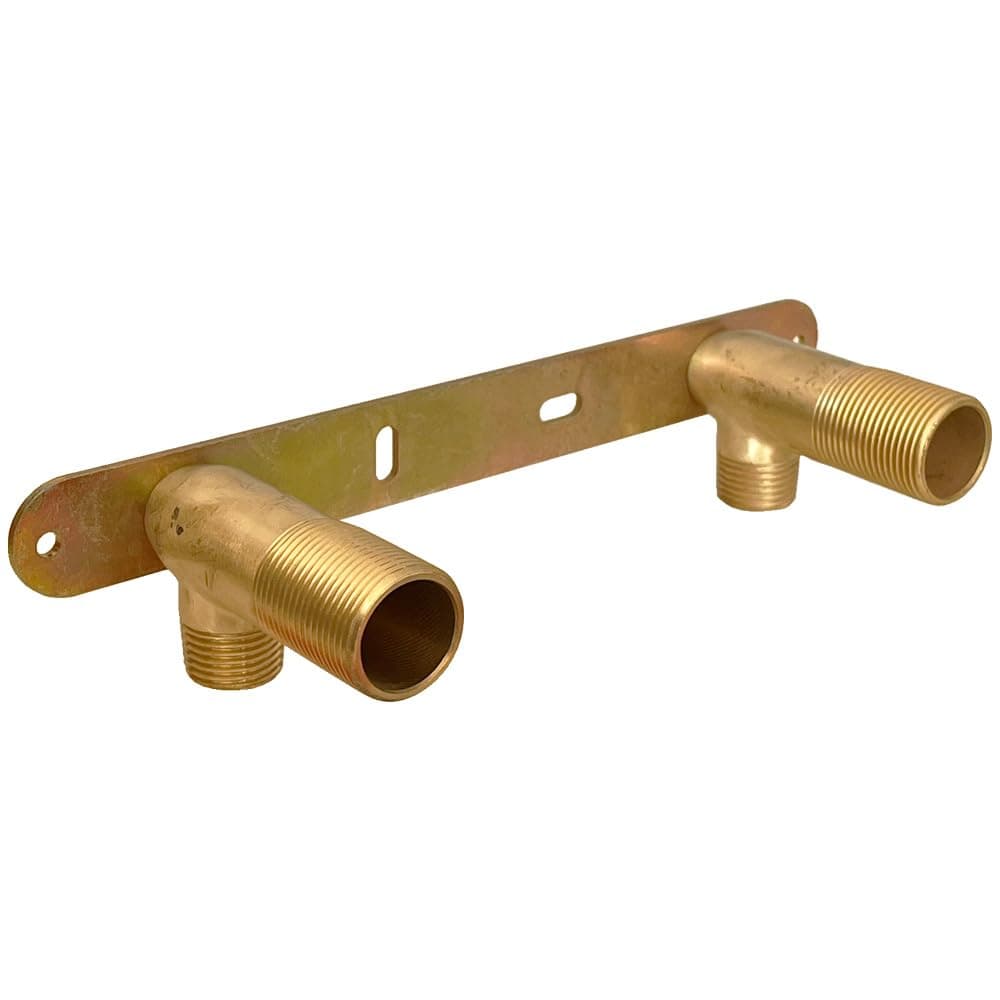 MISSMIN Concealed Shower Wall Bracket Fitting Fixing Plate for Exposed Shower Bar Shower Fixing Kit Shower Valve Bracket Shower Fixing Plate Thermostatic Mixer Bar Valve Wall Kit