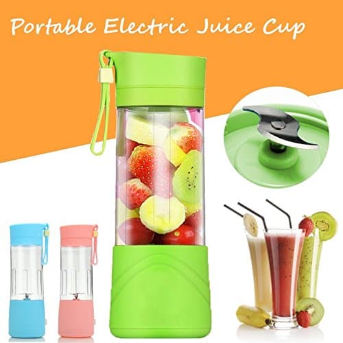 Electric Fruit Juicer Machine Mini Portable USB Rechargeable Smoothie Maker Blender Shake And Take Juice Slow Juicer