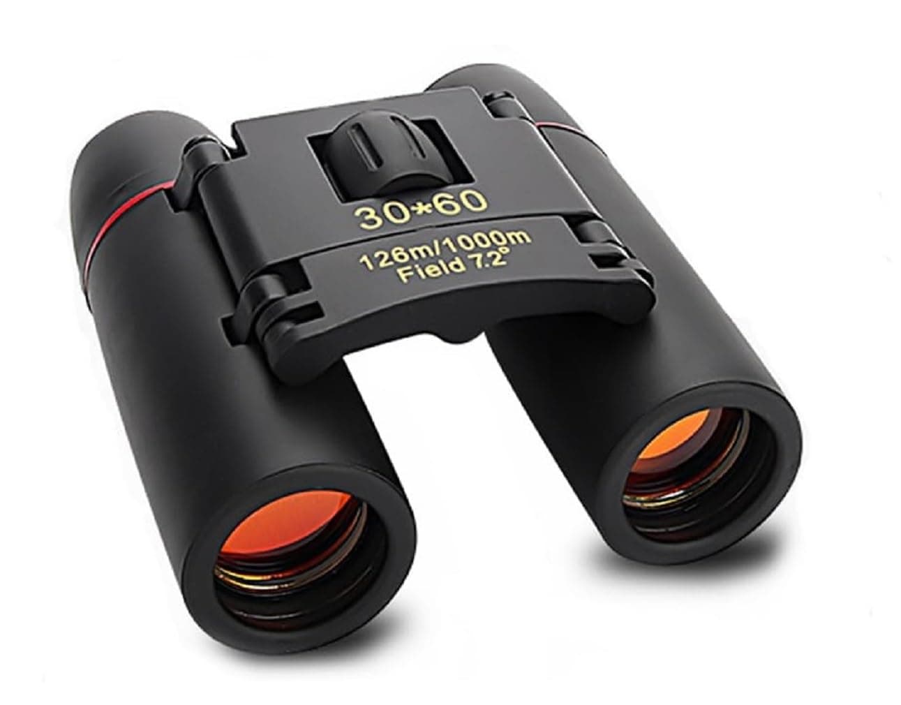 Vichaxan Compact Binoculars | Small Folding Binoculars | Easy Focus for Kids Adults Bird Watching Travel Hunting Concerts Sports | Waterproof Telescope with Strap Bag ||