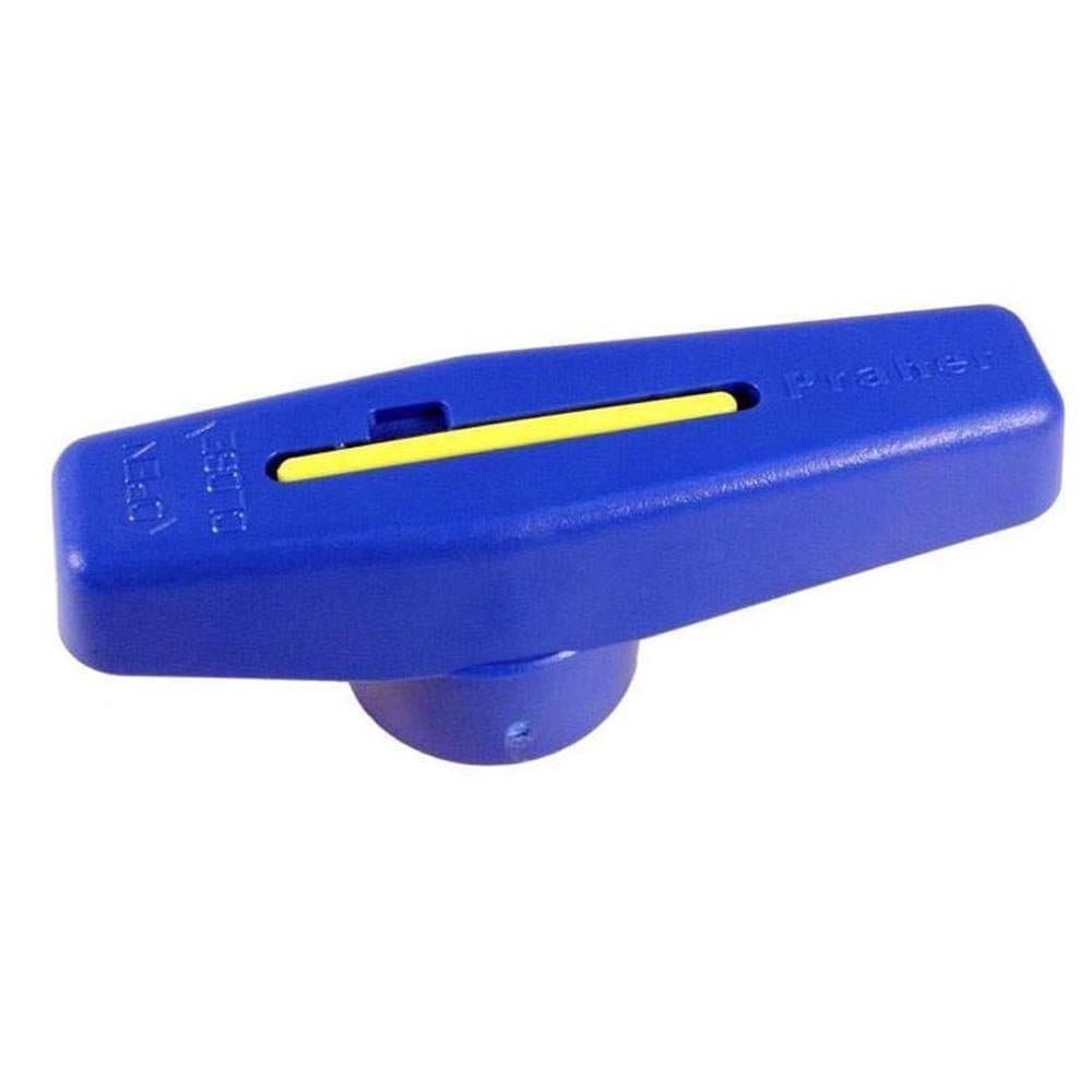 PRAHER PLASTICSHardware Handle, 5.08 cm, Blue, PVC & ABS, SU-200-1B