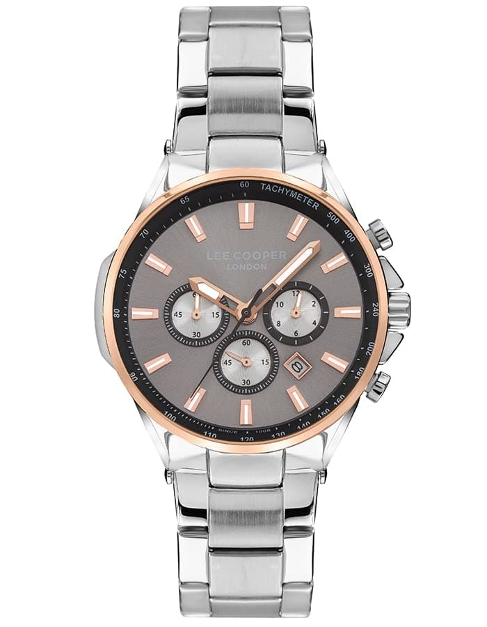 Men's Multi Function Black Dial Watch - Lc07381.690