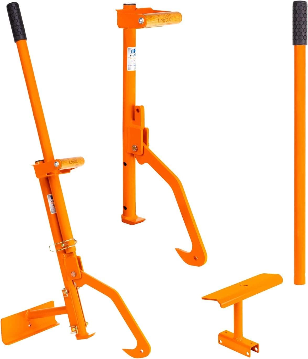 3-in-1 Forestry MultiTool - Back-Saving Log Hauler, Cant Hook, & Timberjack - Perfect All In One Tool For Novices & Seasoned Woodsmen