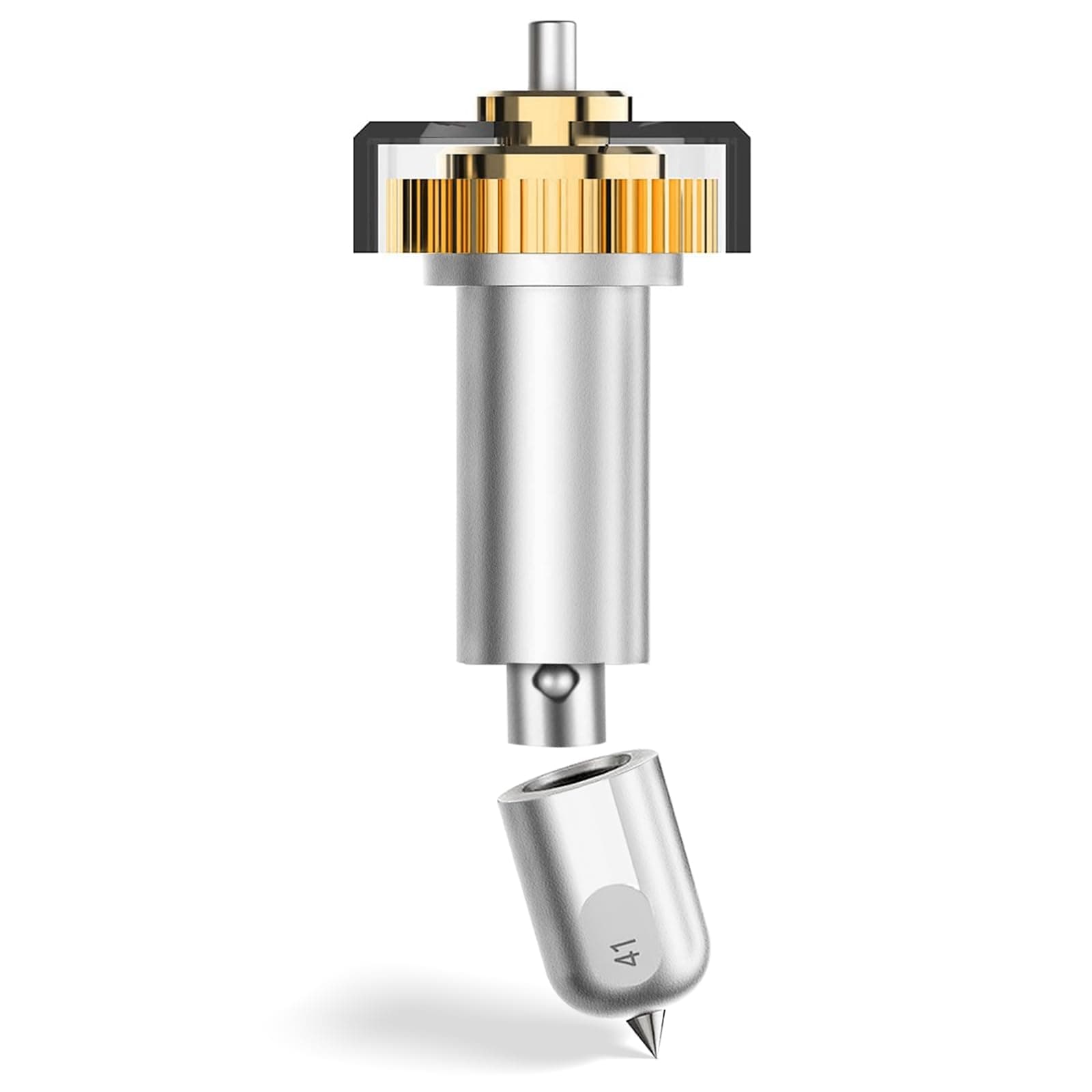 Engraving Tip + Quickswap Housing for Cricut Maker/Maker 3, Premium Tungsten Steel Alloy Engraving Tool, Ideal for Engraving On Glass, Acrylic, Metal & More, Original Version Engraving Accessories