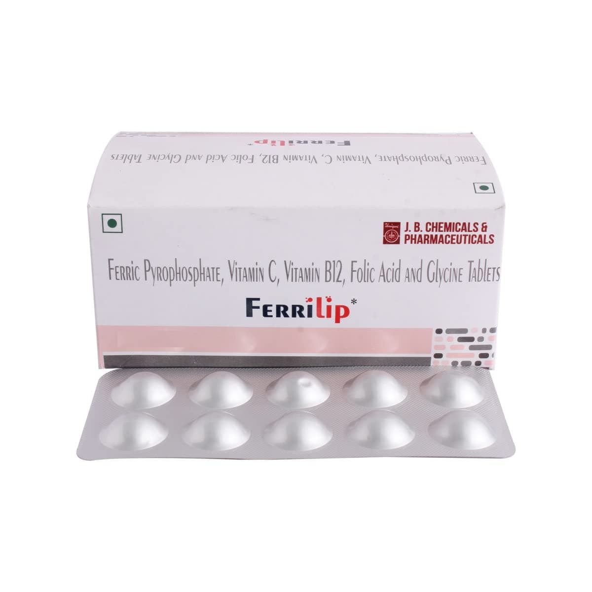 FERRILIP - Strip of 10 Tablets
